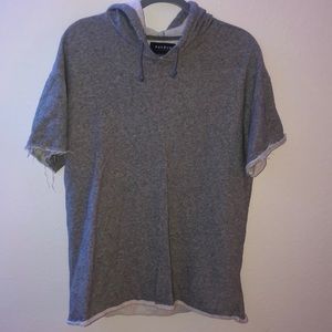 Short sleeve sweatshirt
